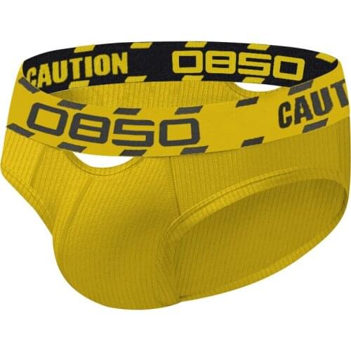 Breathable Cotton Gay Sexy underwear Men Jockstrap Briefs Striped Fashion Men Bikini Mens Underwear Mens lingerie Gay 2021 New