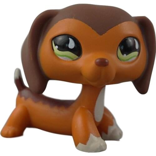 New Rare Lps Pet Shop Toy Free Shipping Fox Big Ear Brown Shorthair Great Dane Collection Action Figure Toy For Children Gift