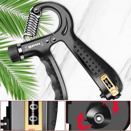 Professional wrist training adjustable fitness counter portable outdoor finger wrist grip strength trainer to strengthen fitness