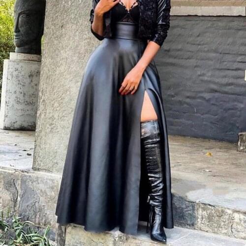 Sanwood Women's Leather Skirts