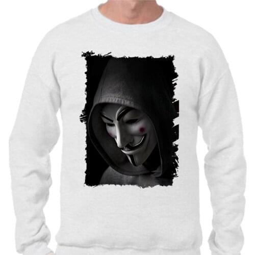 MERCHANDMANIA sweatshirt ANONYMOUS anonymo HACKER men chandal streetwear brand clothing women