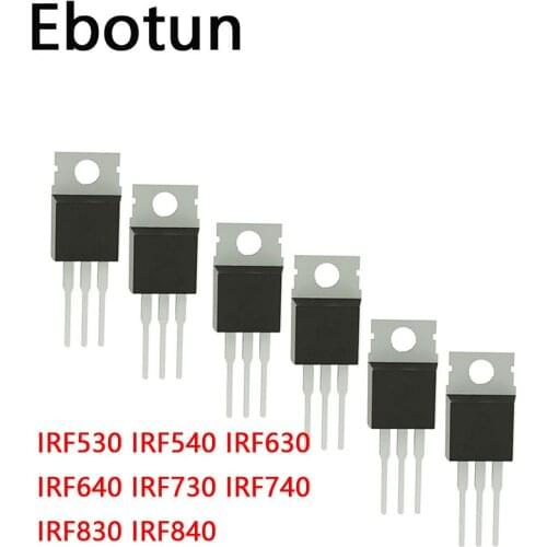 10PCS IRF530 IRF540 IRF630 IRF640 IRF730 IRF740 IRF830 IRF840 Transistor TO-220 TO220