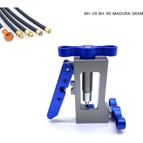 Bicycle Brake Repair Tool Hydraulic Hose Needle Cutter for Shimano SRAM AVID Magura Formula BH90 BH59 2 in 1