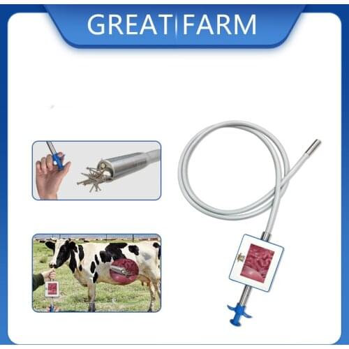 Cow Stomach Camera Iron Extractor Video Watch Cattle Stomach Disease Ruminant Cameras Iron Extraction Equipment FARM 2021 New