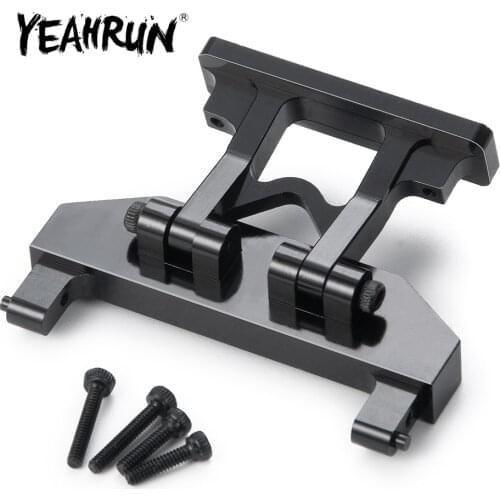 YEAHRUN 1/24 RC Car Model Upgrade Parts Aluminum Rear Car Body Shell Fixing Seat Mount Support Stand for Axial SCX24 90081