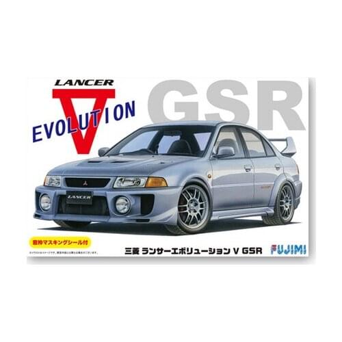 1/24 Fujimi Plastic Assembled Car Model Toy Mitsubishi Lancer Evolution V GSR Static Model DIY Assembled Model Kit #03919