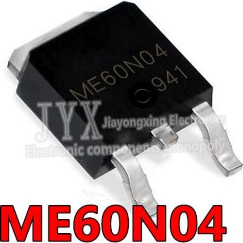 10PCS/LOT 60N04-12 ME60N04 TO-252 60A 40V New original spot hot sale