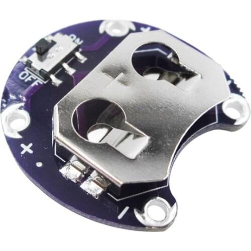 10PCS/LOT LilyPad Coin Cell Battery Holder CR2032 Battery Mount Module