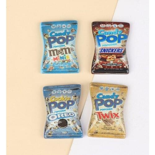2021 10PCS High Quality Miniature Dollhouse Simulation Food Mini Chocolate candy Doll Accessories
