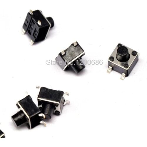 4.5 * 4.5 * 5MM touch switch patch 4 feet micro switch / button switch