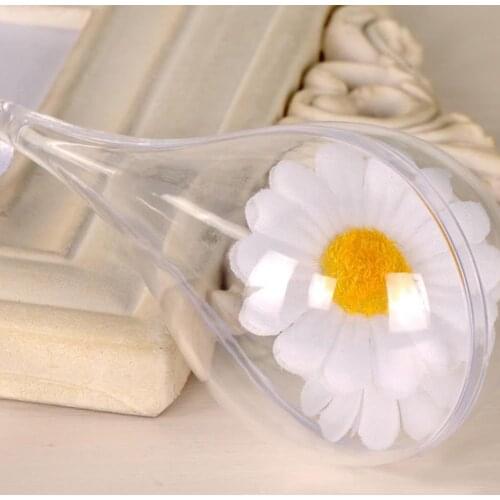 5 Transparent Plastic Acrylic Drop Beads Can Fill The Ball Christmas Tree DIY Jewelry And Craftsman Wedding Decoration