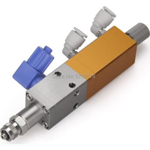 BY-22 Back sucking type dispensing tool glue nozzle fitting pneumatic dispensing valve