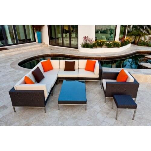 Hot Sale all weather lowes resin wicker home goods patio furniture sale