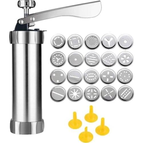 Baking Tools Manual Biscuit Cookie Press Stamps Set Cake Decorating Tools Maker