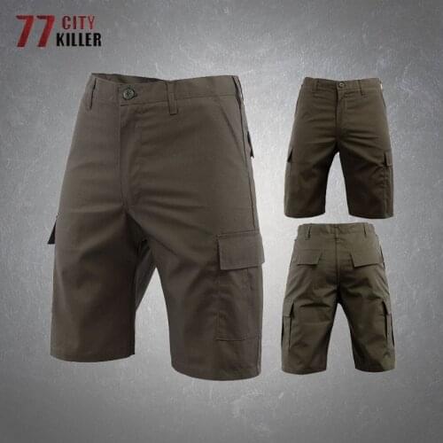 Light Tactical Shorts Men Camouflage Outdoor Waterproof Breathable Military Pants Male Summer Quick Dry Special Forces Shorts