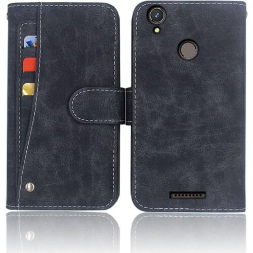 Hot! BQ 5530L Intense Case High quality flip leather phone bag cover Case For BQ 5530L Intense with Front slide card slot
