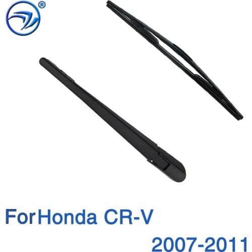 Wiper 14" Rear Wiper Blade & Arm Set Kit For Honda CR-V 2007-2011 Windshield Windscreen Rear Window