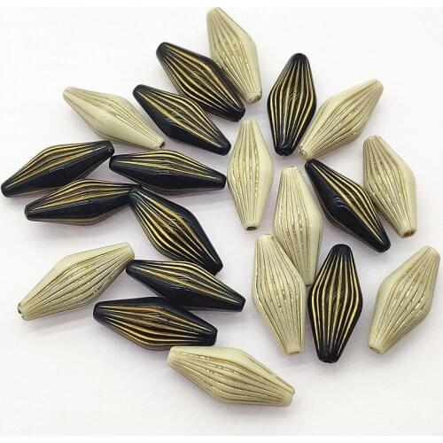 New arrival! 32x14mm 220pcs Bronzing effect Oval Beads for Handmade Necklace Earring DIY Parts,Jewelry Findings & Components