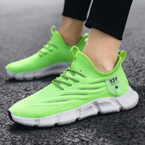 Flying coconut shoes 2020 summer new breathable casual shoes trend mens running shoes large mens shoes