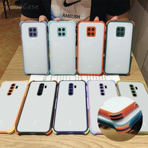 Shockproof Armor Case For Xiaomi Mi Poco M3 X3 11 10T Lite A3 CC9E Redmi Note 10 9 8 7 Pro 9S 8T 8A 9A 9C K20 Matte Color Cover