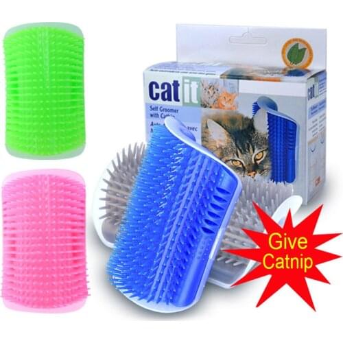 Pet Cat Self Groomer for Cat Grooming Tool Hair Removal Comb Dogs Cat Brush Hair Shedding Trimming Pet Products