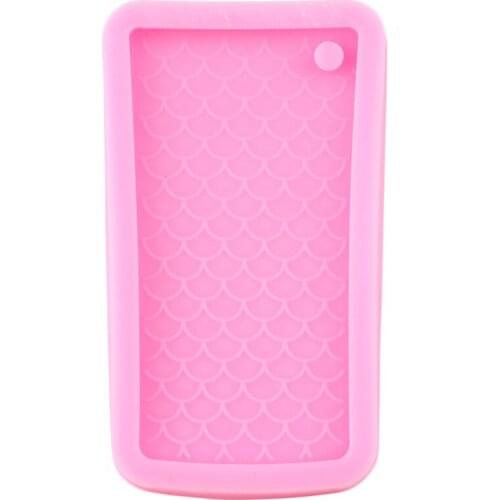 Super Glossy Resin Mermaid Fish Scales Cup Silicone Mold DIY Craft Epoxy Keychain Molds Jewelry Pendant Polymer Clay Moulds