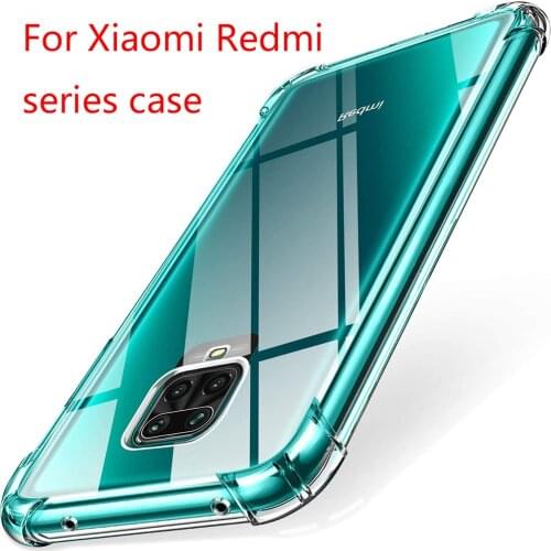 For Xiaomi Poco X3 NFC F2 Pro M3 Shockproof Case mi 10T 9 lite redmi 7A 9A cover on the Redmi Note 10 9T 9s 8T 7 8 9 Pro Cover
