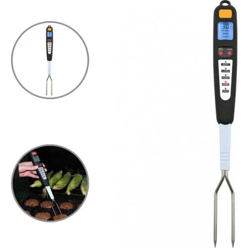 Useful Electronic Precise Probe Cooking Thermometer LCD Display Screen Cooking Thermometer Wear-resistant Home Supplies