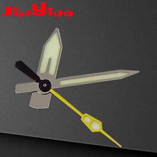 High Quality Watch hands green super luminous hands fit NH35 NH36 movement wristwatch needles replacement Repair