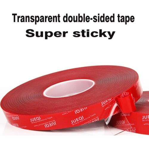 1pcs/lot wide 4cm length 3m Double-sided adhesive strength 10,000 times nano-thin transparent no trace high viscosity DIY