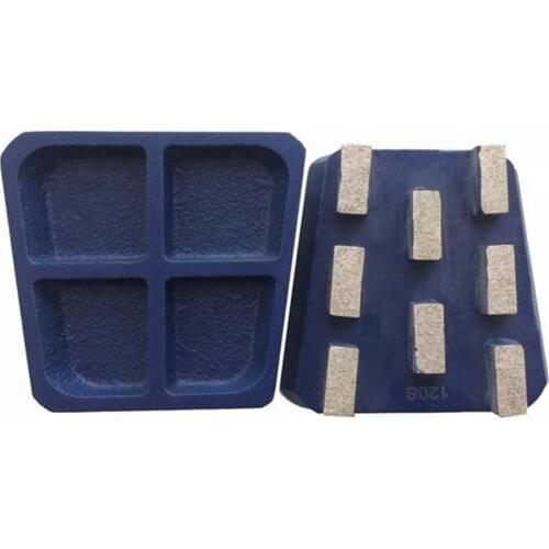 ST03 Metal Bond Diamond Frankfurt for Granite Stone Diamond Grinding Plate with 8 Segments on Automatic Polishing Lines 6PCS
