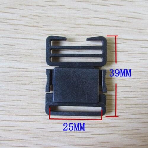AINOMI BABY CARRIER ACCESSORY Whistle Side Release Buckle 25mm Plastic Double Adjust Buckle