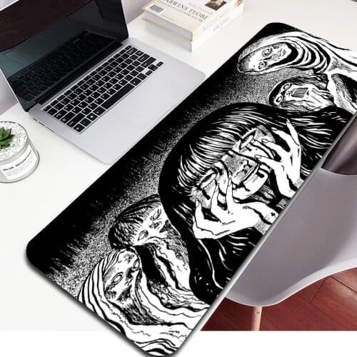 Junji Ito Laptop Gaming Mice Mousepad Free Shipping Large Mouse Pad Mat Mouse Pads Pc Accessories Gaming Gaming Mouse Pad