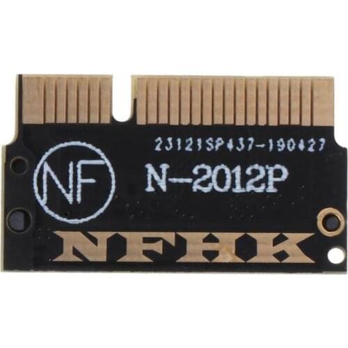 M2 SSD PCIe Adapter M.2 NGFF B+M KEY SSD Adapter For MacBook Converter A1425 Retina PCIe 2012 x4 Laptop SSD A1398 Pro SATA I1S9