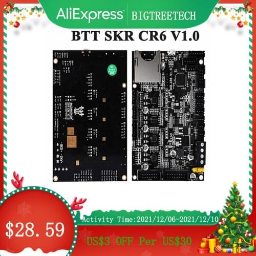 BIGTREETECH BTT SKR CR6 V1.0 Control Board Mainboard With TMC2209 Driver UART 3D Printer Parts For Creality CR-6 SE Upgrade
