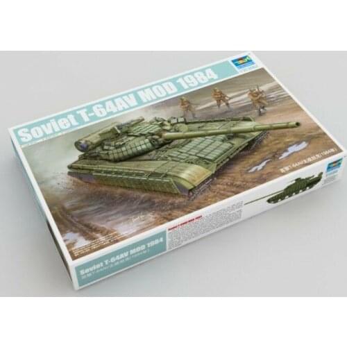 Trumpeter model 01580 1/35 Soviet T-64AV MOD 1984 Model Kit