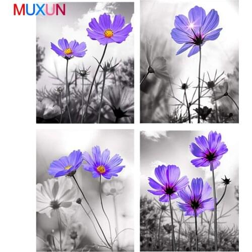 Muxun 5D Diy Diamond Painting Flower Landscape Embroidery Diamond Mosaic Cross Stitch 5D Home Decoration Gift Handmake Rp559