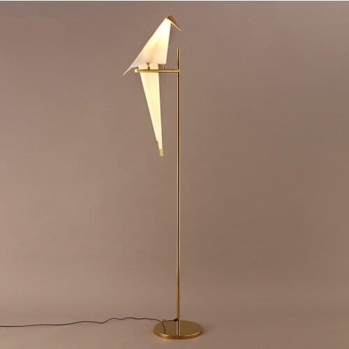 Novelty LED living room standing lamp bird lamp bedside lamp home decoration lighting Nordic modern bedroom floor lamp