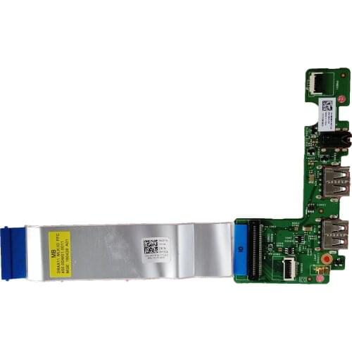 Original For Dell Inspiron 11 3162 3168 USB Audio Port IO Circuit Board CABLE 0MH4F6 0G7D57