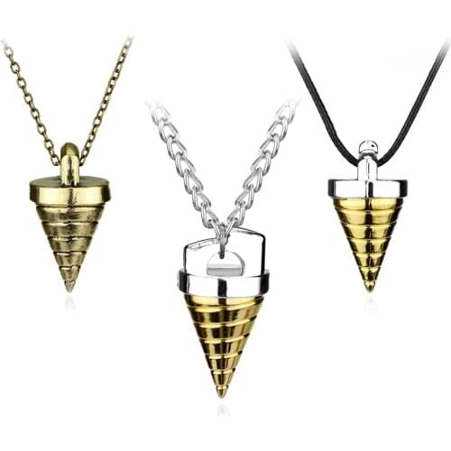 Anime Tengen Toppa Gurren Lagann Tengentoba Core Drill Pendant Necklace Fans Collection