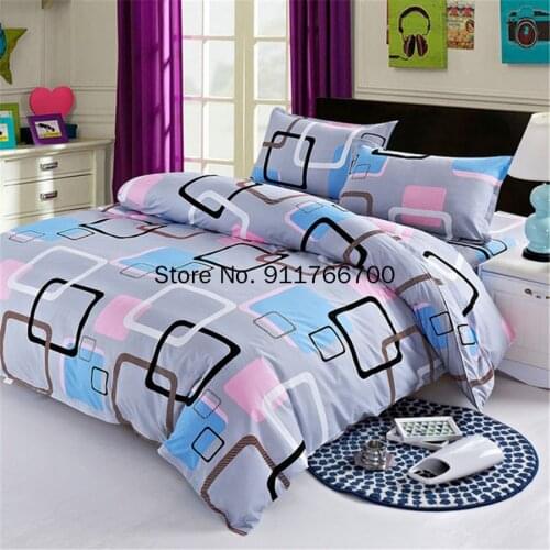 Bedding Multi-size Home Textile Duvet Cover Pillowcase Single Piece Bedding Single Double Quilt Cover