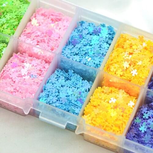 Mixed 5 Colors Four Leaf Clover Sequin Paillette For Home Wedding DIY Decoration|Party Table Decoration Confetti|Slime Fillers
