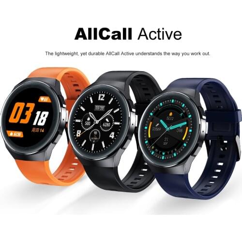 2021 ALLCALL Active Smart Watch Men Women Waterproof Health Sport Fitness Bracele Bluetooth Call New Smartwatch For Android IOS