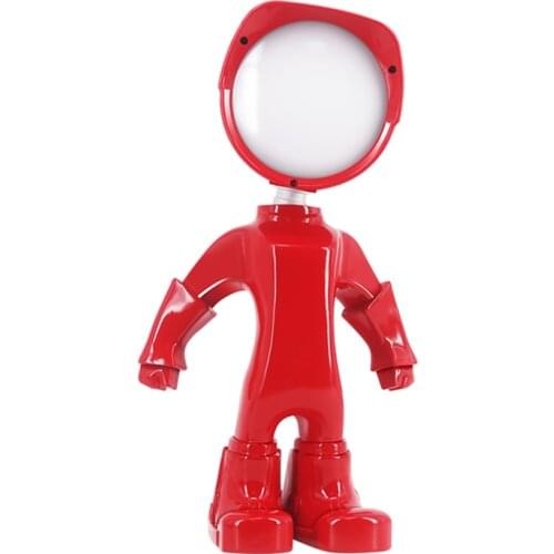 Modern Cartoon Standing Table Lamps Childrens Room Study Student Learning Eye Protection Table Light Boy Girl Room Plug-in Lamp