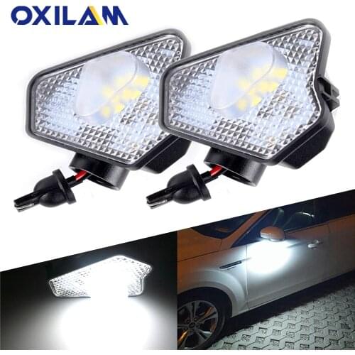 2Pcs Error Free Led Under Side Mirror Puddle Lights for Mercedes Benz A B C E CLA GLA GLK S Class W204 W176 W212 W246 W218 X164