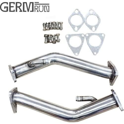 Test Pipes Decat Catless Straight Downpipe Exhaust FITS Nissa@n 370z Infini*ti G37