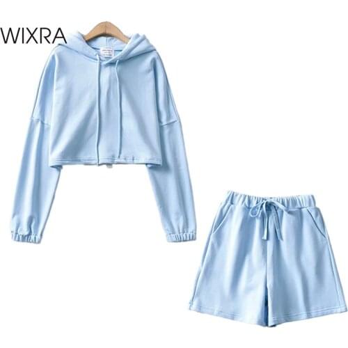 Женские короткие толстовки Wixra China At AliExpress