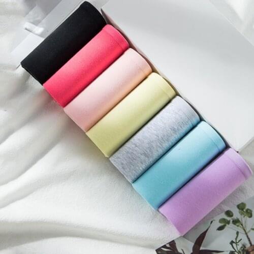 ZJX 7Pcs/lot Women Lingerie Cute Cotton Panties Sexy Briefs Everyday Panties Plus Size XXL Underwear For Ladies Underpants