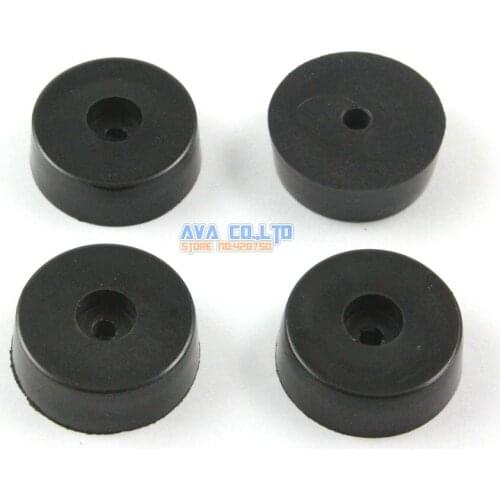 50 Pieces 25x23x9mm Rubber Feet Pad Furniture Chair Leg Protector Glide Pad