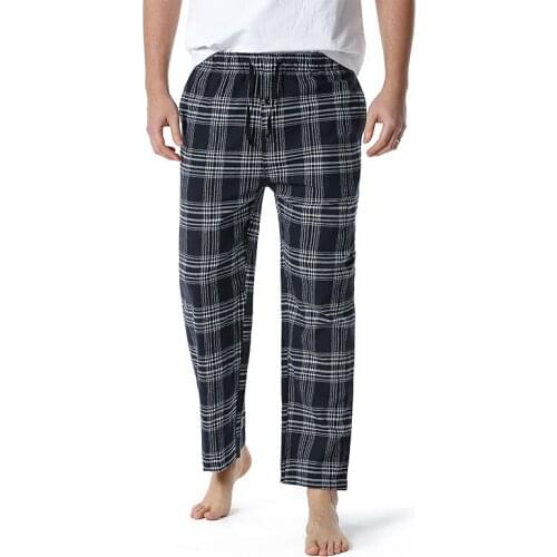 BOUSSAC Men's Checked Trousers